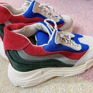 Anthony Wang Wedge Sneakers